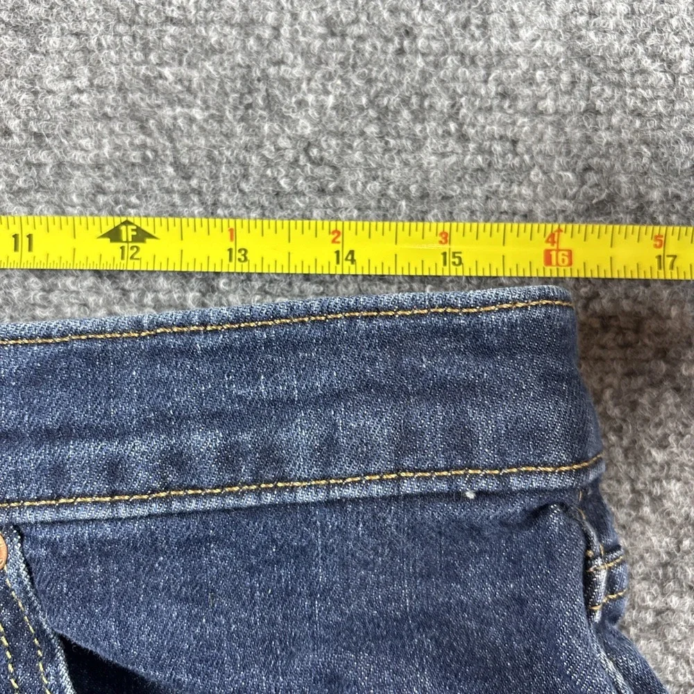 Levi's 514 Men's Straight Fit Jeans Size 32x34 Dark Wash Indigo Blue Denim